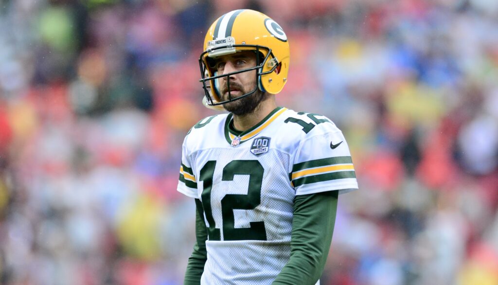 Why Does Aaron Rodgers Wear a Different Helmet