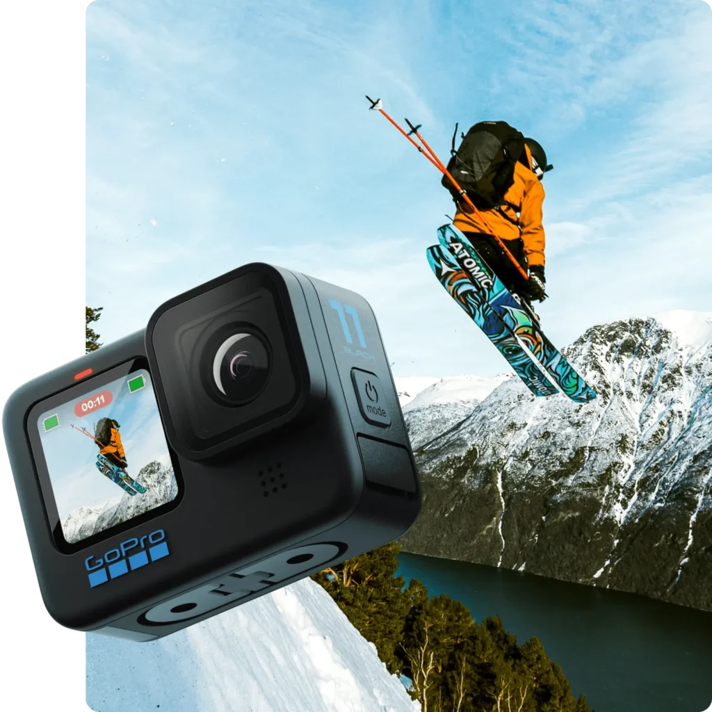 where to mount gopro on ski helmet